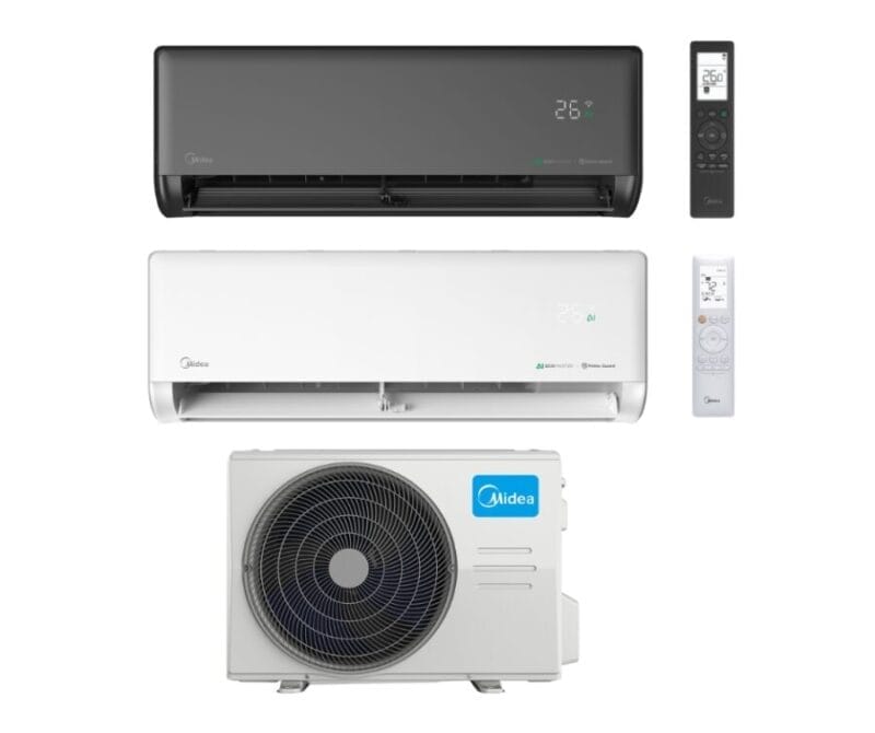 Midea klima inverter Solstice 24000 btu EZB-24RD6-I Black - Slika 2
