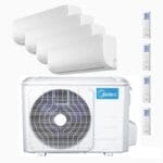 Midea Multi Split Free Match 36.000 BTU – komplet 4 × 9.000 BTU unutrašnje zidne jedinice