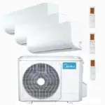 Midea Multi Split Free Match 42.000 BTU – komplet 1 × 18.000 + 2 × 12.000 BTU 3 unutrašnje zidne jedinice